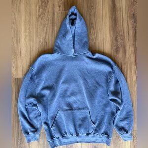 RH Ron Herman Hoodie XL Blue Drop Shoulder